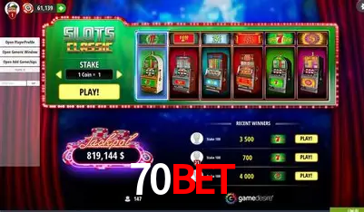 A Popularidade dos Caça-Níqueis no 70bet